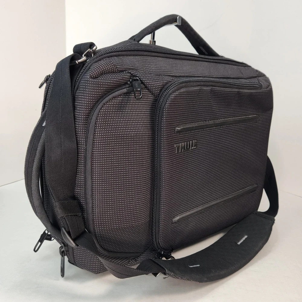 Thule Crossover 2 Convertible Laptop Bag Backpack Black 15.6 Inch Luggage